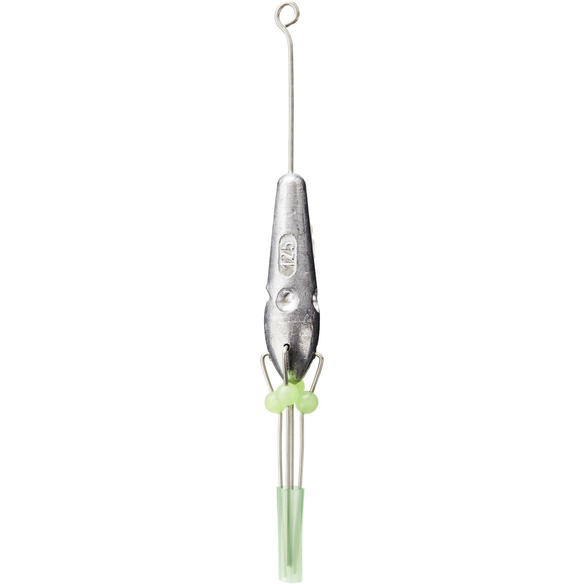 Size : 15g HSLINU Paquet de 10 Rationalisez Les Poids des puits de coulée Plombs de pêche en Plomb Facile à déposer Poids de pêche en mer pour Le matériel de pêche en Plein air